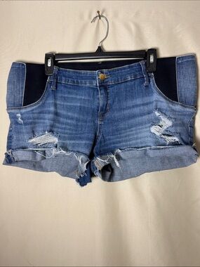 Isabel Maternity by Ingrid & Isabel Denim Shorts